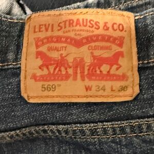 Levi's Relaxed Fit Denim Jeans 569